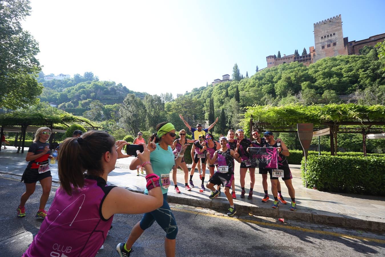 Sólo cuatro de los 3.000 participantes lograron bajar de la hora por la exigencia del recorrido