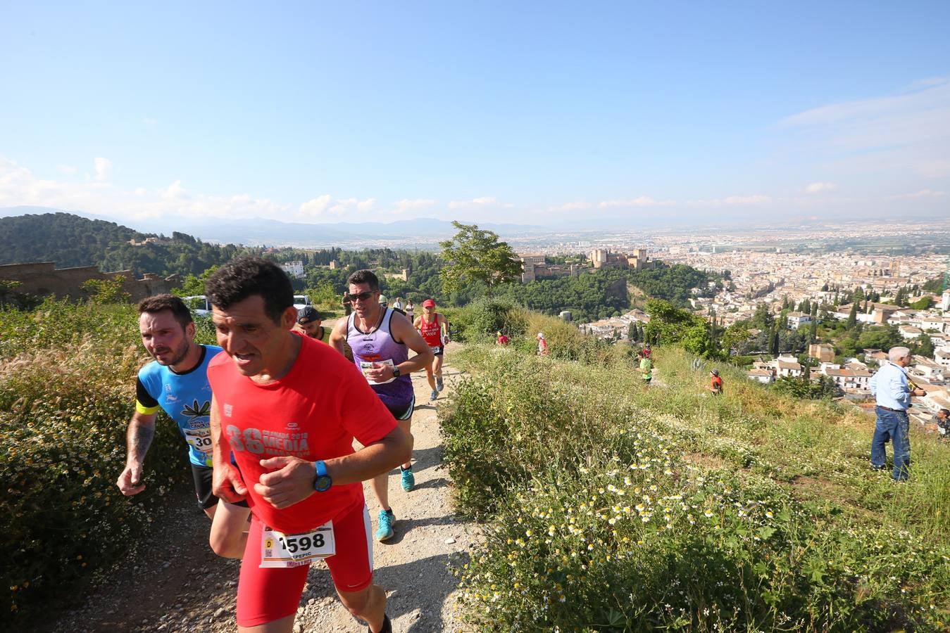 Sólo cuatro de los 3.000 participantes lograron bajar de la hora por la exigencia del recorrido