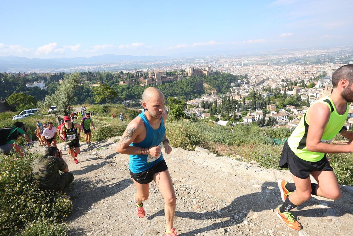 Sólo cuatro de los 3.000 participantes lograron bajar de la hora por la exigencia del recorrido