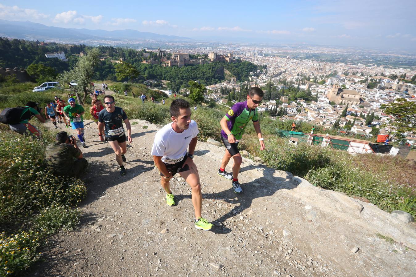 Sólo cuatro de los 3.000 participantes lograron bajar de la hora por la exigencia del recorrido