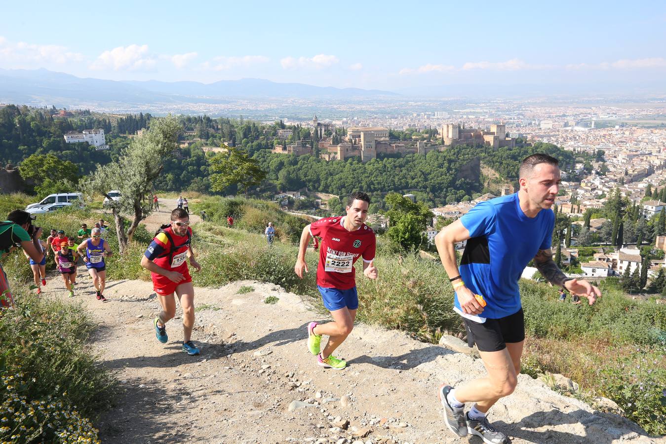 Sólo cuatro de los 3.000 participantes lograron bajar de la hora por la exigencia del recorrido