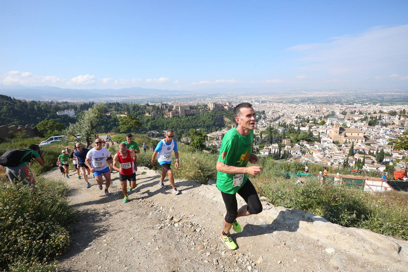 Sólo cuatro de los 3.000 participantes lograron bajar de la hora por la exigencia del recorrido