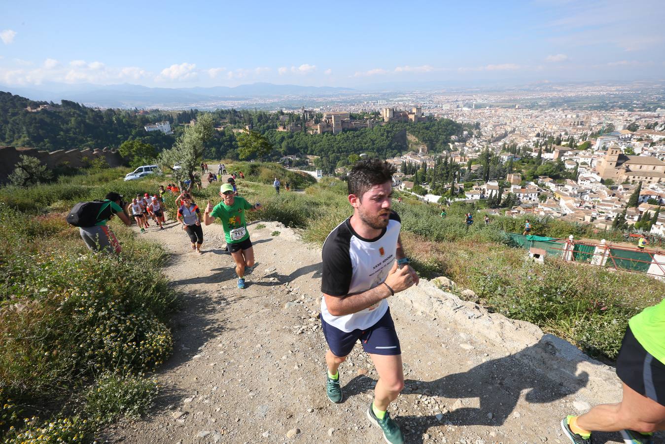 Sólo cuatro de los 3.000 participantes lograron bajar de la hora por la exigencia del recorrido