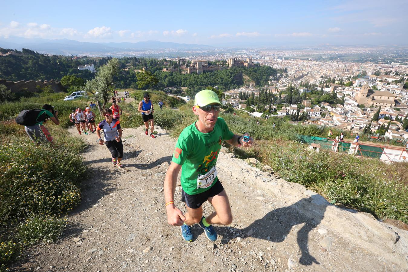 Sólo cuatro de los 3.000 participantes lograron bajar de la hora por la exigencia del recorrido