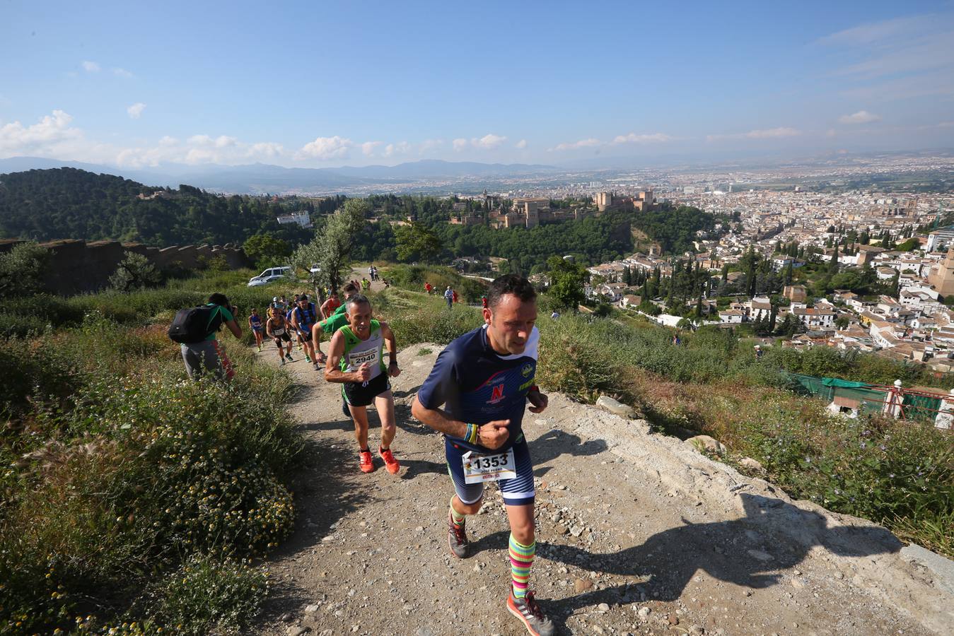 Sólo cuatro de los 3.000 participantes lograron bajar de la hora por la exigencia del recorrido