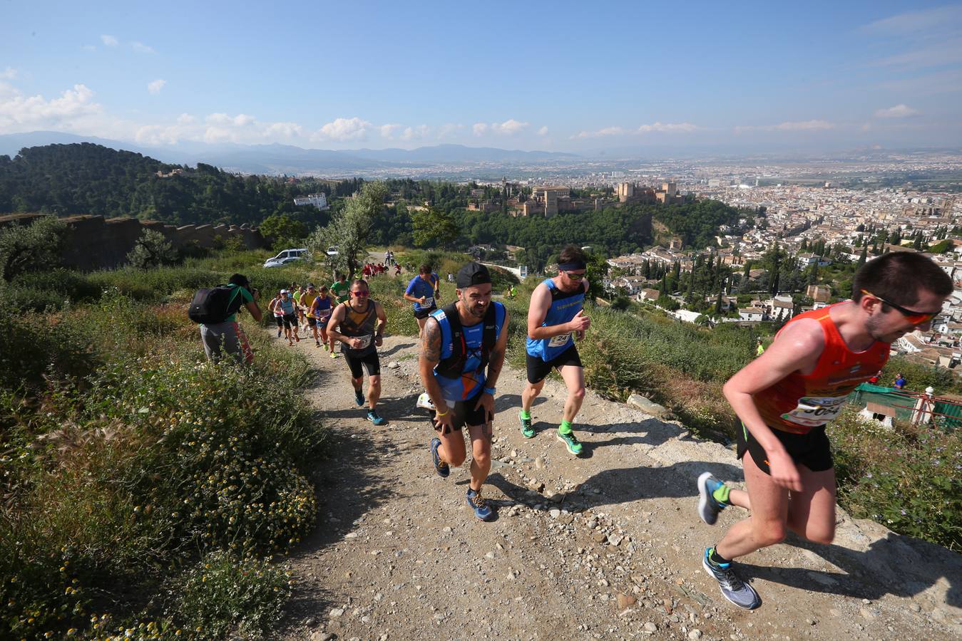 Sólo cuatro de los 3.000 participantes lograron bajar de la hora por la exigencia del recorrido