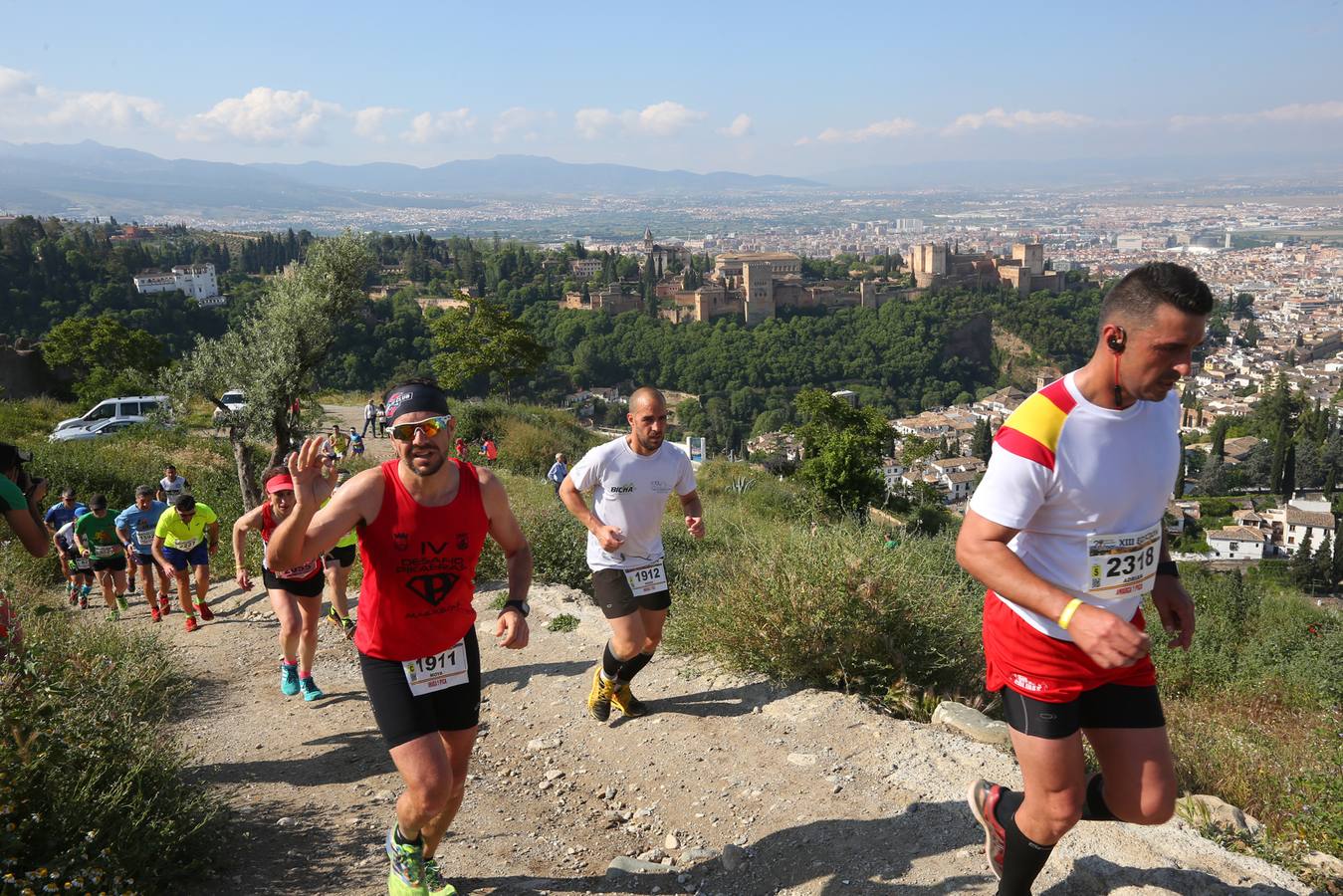 Sólo cuatro de los 3.000 participantes lograron bajar de la hora por la exigencia del recorrido
