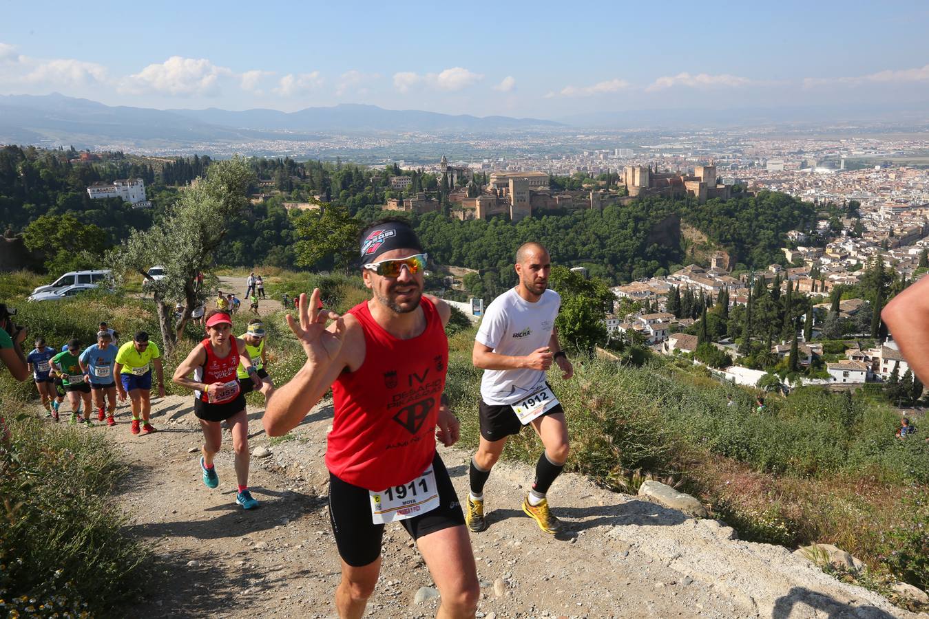 Sólo cuatro de los 3.000 participantes lograron bajar de la hora por la exigencia del recorrido