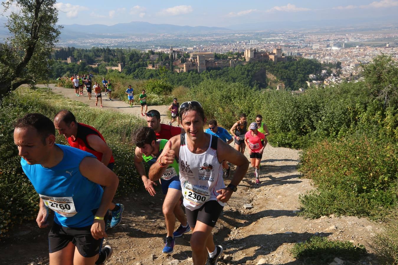 Sólo cuatro de los 3.000 participantes lograron bajar de la hora por la exigencia del recorrido