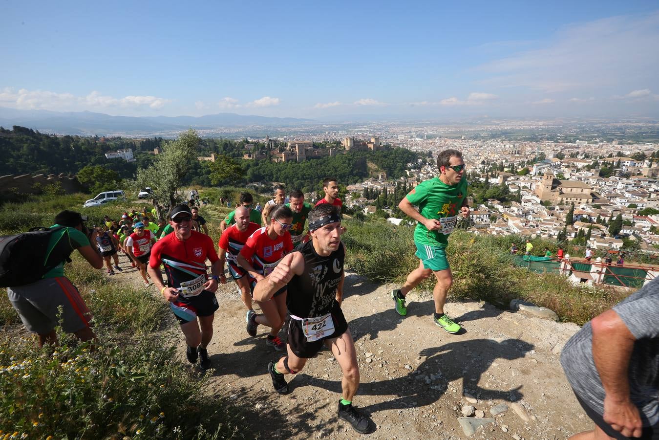 Sólo cuatro de los 3.000 participantes lograron bajar de la hora por la exigencia del recorrido