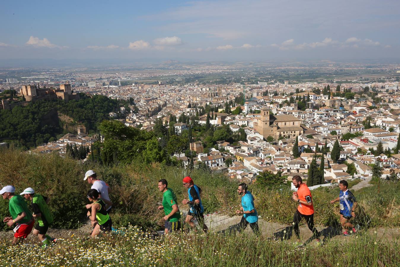 Sólo cuatro de los 3.000 participantes lograron bajar de la hora por la exigencia del recorrido
