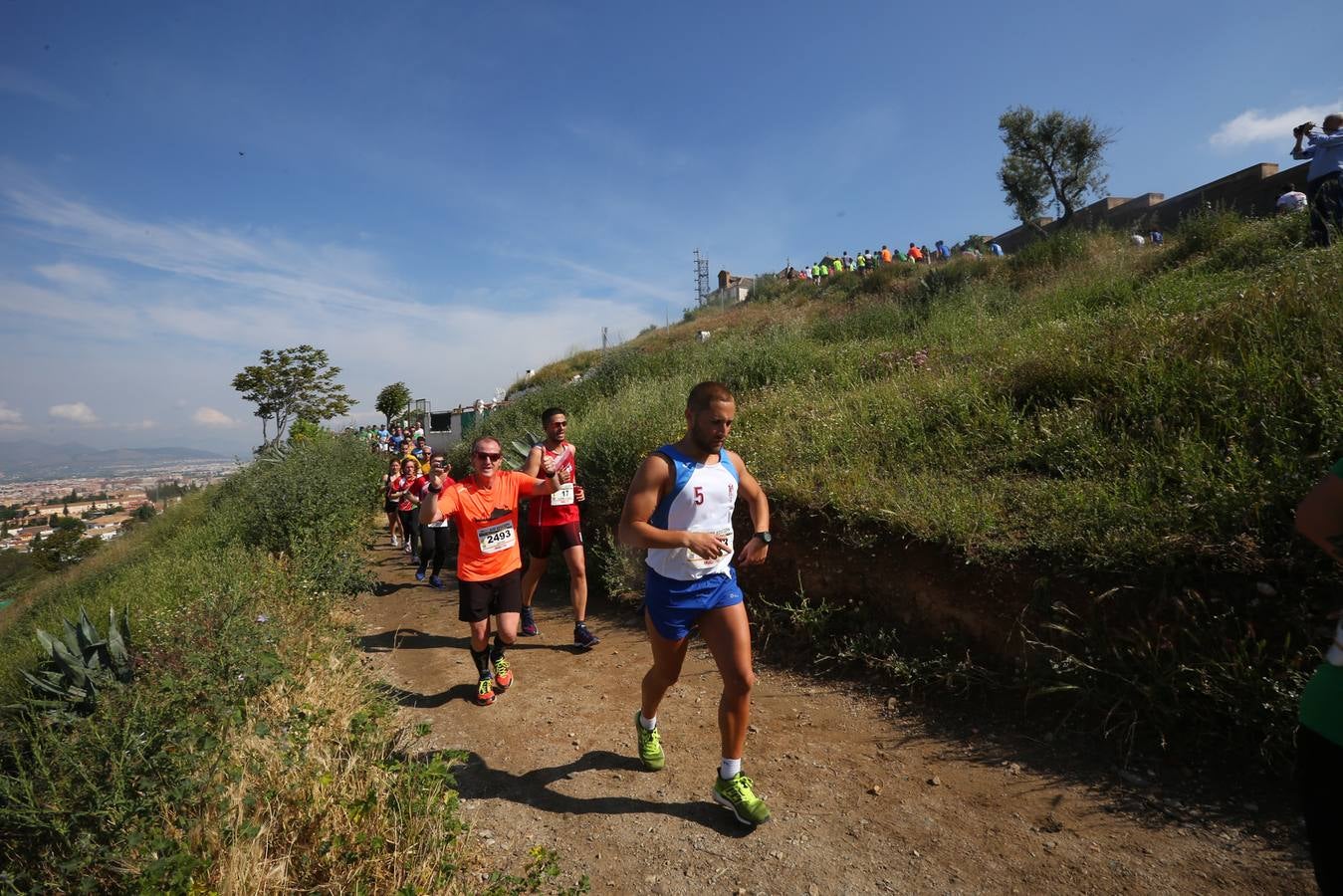 Sólo cuatro de los 3.000 participantes lograron bajar de la hora por la exigencia del recorrido