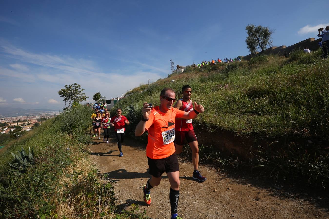 Sólo cuatro de los 3.000 participantes lograron bajar de la hora por la exigencia del recorrido