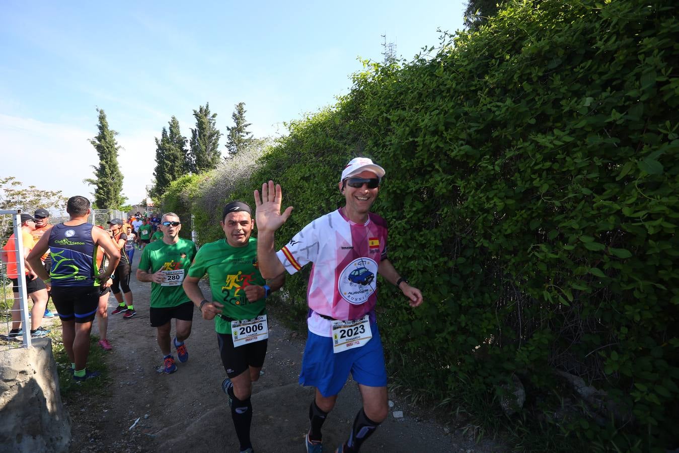 Sólo cuatro de los 3.000 participantes lograron bajar de la hora por la exigencia del recorrido