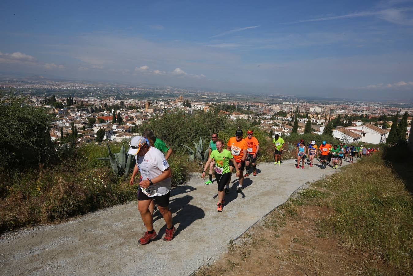 Sólo cuatro de los 3.000 participantes lograron bajar de la hora por la exigencia del recorrido