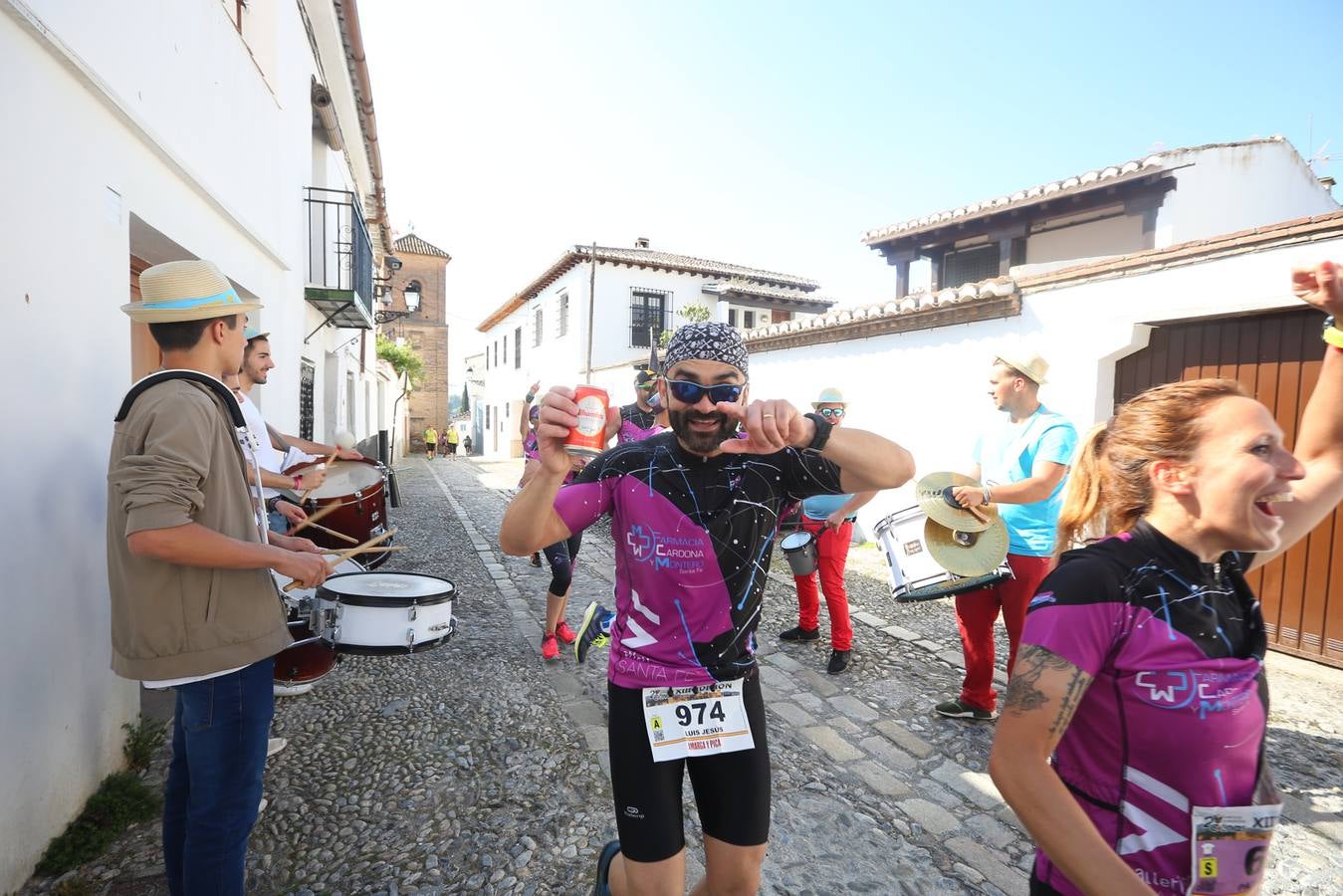 Sólo cuatro de los 3.000 participantes lograron bajar de la hora por la exigencia del recorrido
