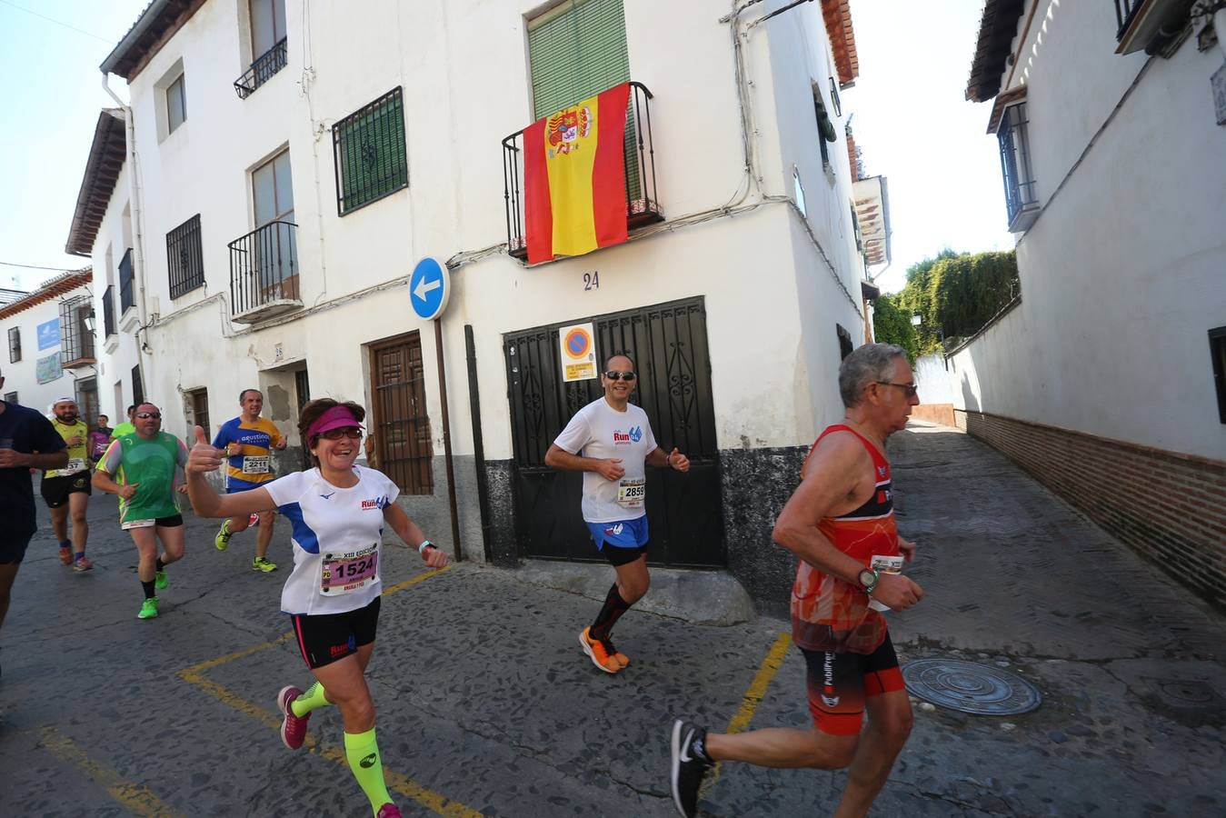 Sólo cuatro de los 3.000 participantes lograron bajar de la hora por la exigencia del recorrido