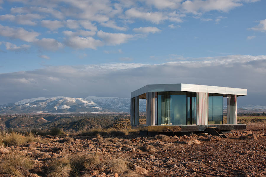 La casa del desierto es la última en llegar a una larga lista de espacios originales que se pueden encontrar repartidos en la provincia 