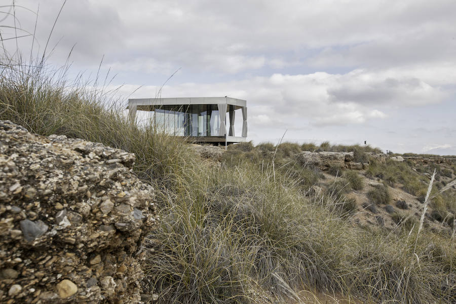 La casa del desierto es la última en llegar a una larga lista de espacios originales que se pueden encontrar repartidos en la provincia 