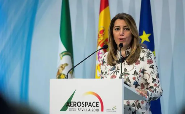 Susana Díaz: «Rajoy y el PP están inhabilitados para seguir en el Gobierno»