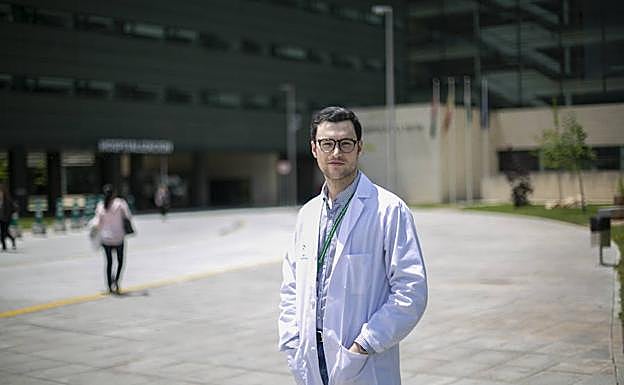 El psiquiatra granadino Braulio Girela, en el PTS. 