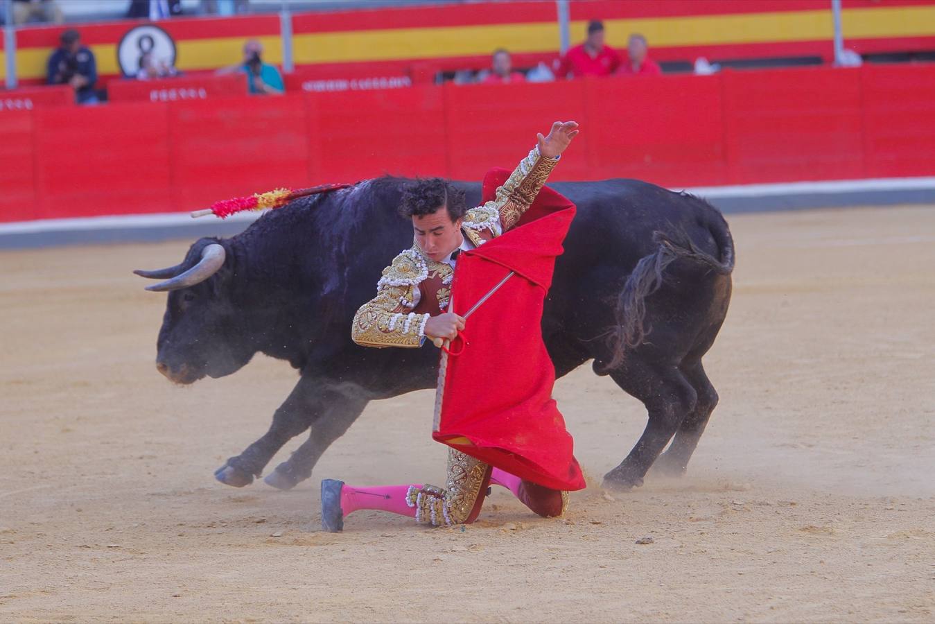 El diestro peruano Joaquín Galdós protagonizó la primera salida a hombros del serial, merced a una entregadísima actuación, en una tarde en la que Álvaro Lorenzo también rayó a buen nivel, pero perdiendo el triunfo por su mala espada. Puedes ver todas las imágenes de este Corpus pinchando en el  siguiente enlace .