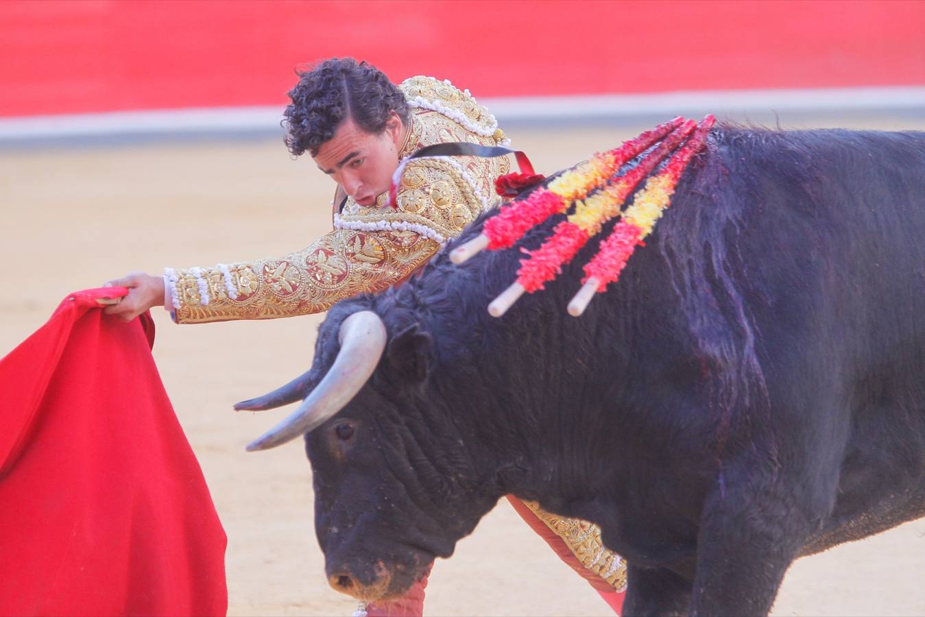 El diestro peruano Joaquín Galdós protagonizó la primera salida a hombros del serial, merced a una entregadísima actuación, en una tarde en la que Álvaro Lorenzo también rayó a buen nivel, pero perdiendo el triunfo por su mala espada. Puedes ver todas las imágenes de este Corpus pinchando en el  siguiente enlace .