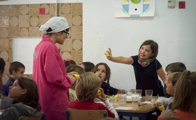 Imagen de archivo del comedor del Gómez Moreno.