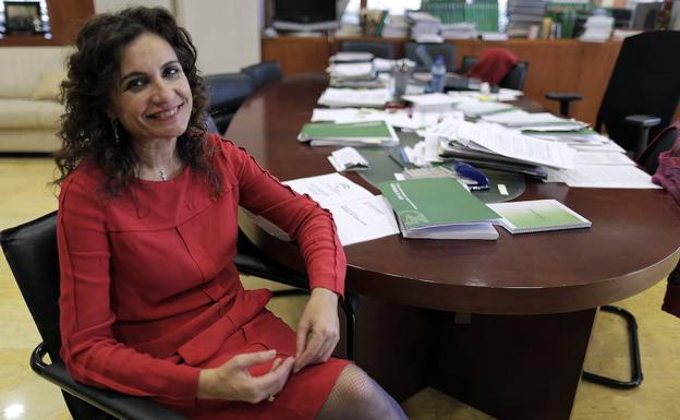 La nueva ministra de Hacienda, María Jesús Montero.