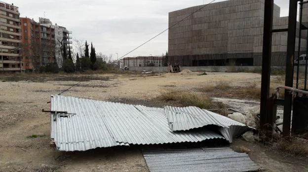 Terrenos conocidos como 'El campillo', situados a espaldas del Museo Íbero, en pleno centro de la capital jienense. 