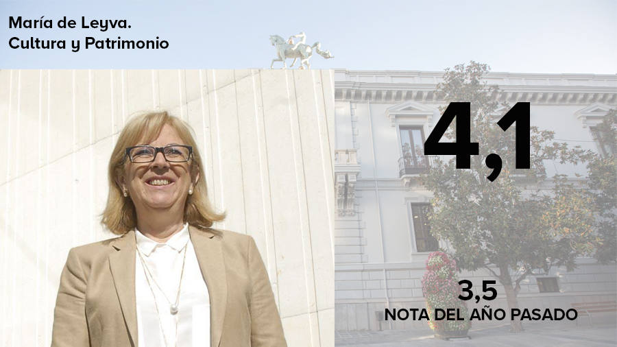 El éxito organizativo de celebraciones como el Día de la Poesía o la Noche en Blanco y la ordenación del calendario de festivales, figuran entre las notas positivas de su gestión, así como su sensibilidad literaria. En lo negativo, poca visibilidad.