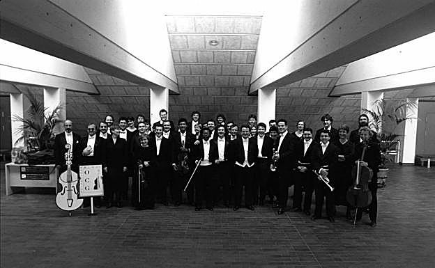 Una de las primeras formaciones de la OCG, esa 'orquesta de extranjeros' a la que llegó Günter Vogl.