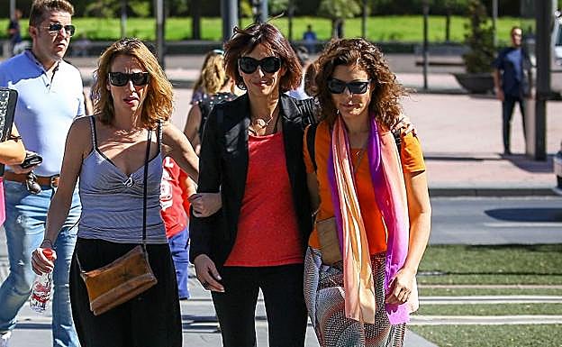 Juana Rivas acude a los juzgados de Granada hace unos meses 