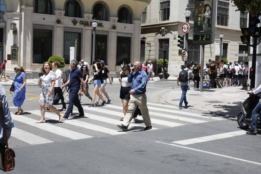 Los termómetros ya marcan los 32ºC