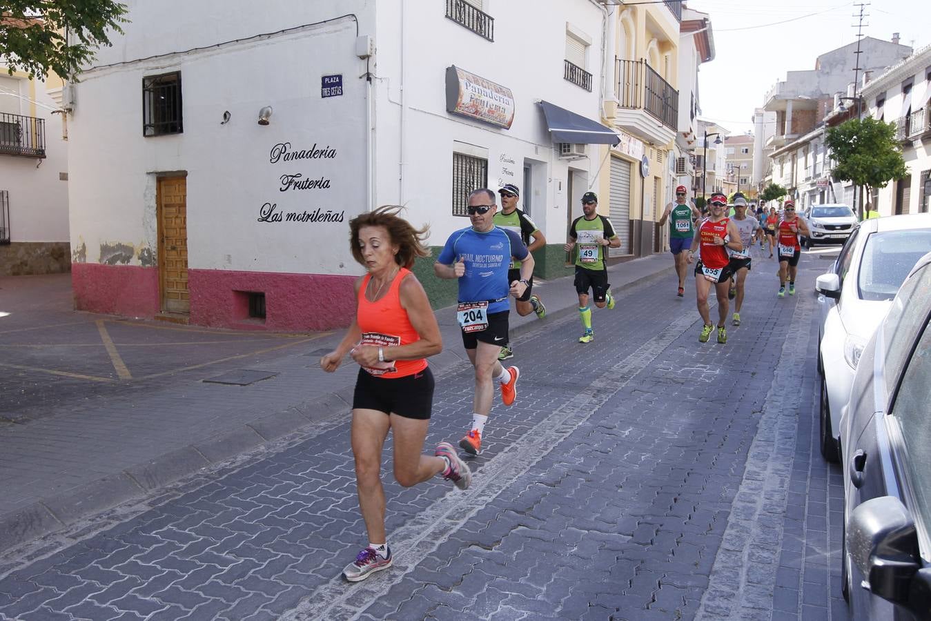 Manuel Santiago y Claudia Estévez se sobreponen al calor en Dúrcal