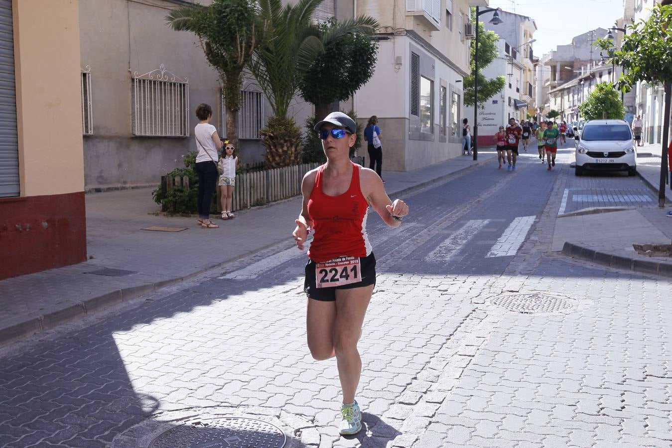 Manuel Santiago y Claudia Estévez se sobreponen al calor en Dúrcal