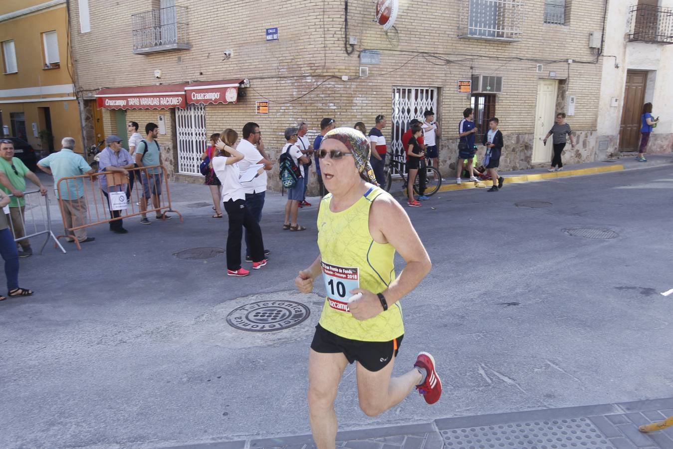 Manuel Santiago y Claudia Estévez se sobreponen al calor en Dúrcal