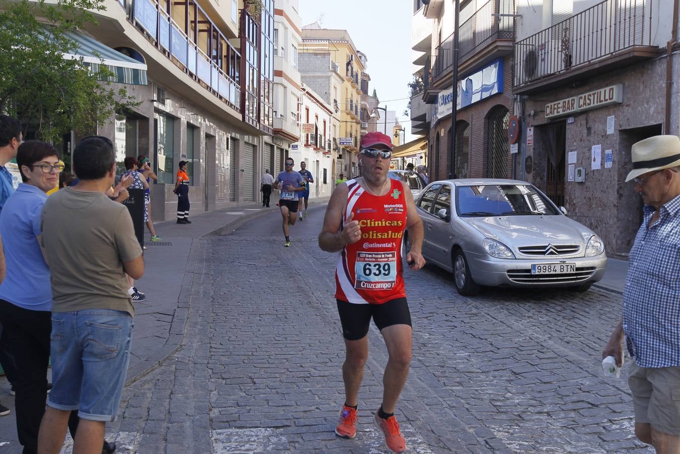 Manuel Santiago y Claudia Estévez se sobreponen al calor en Dúrcal