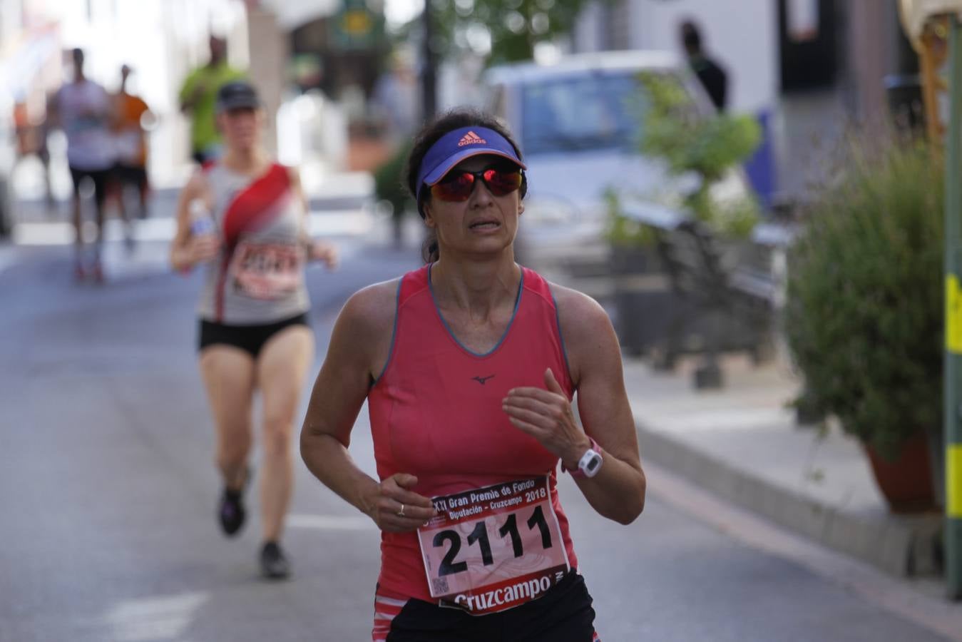 Manuel Santiago y Claudia Estévez se sobreponen al calor en Dúrcal