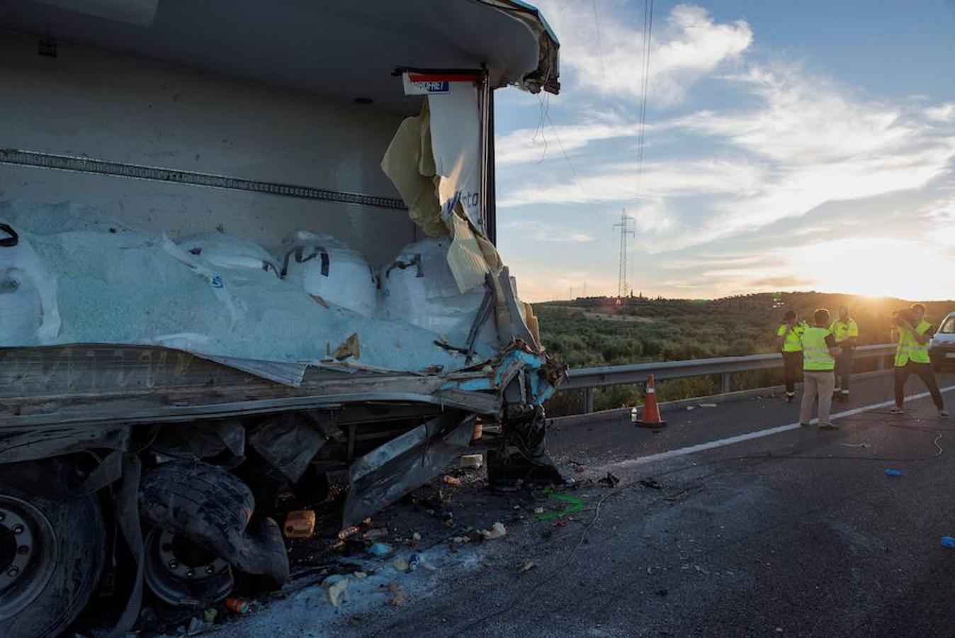 El accidente ha tenido lugar en la A-44 a la altura de Bailén