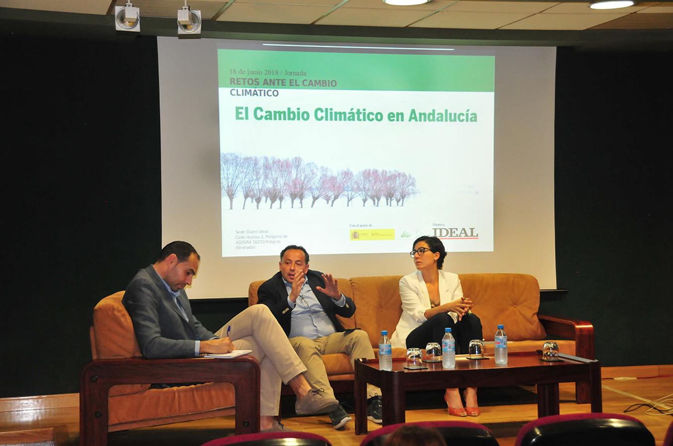 Andrés Ferrer,Javier Ordóñez y María José Linares