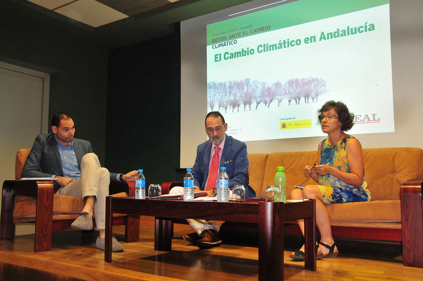 Andrés Ferrer, Antonio Bueno y Ángela Guevara