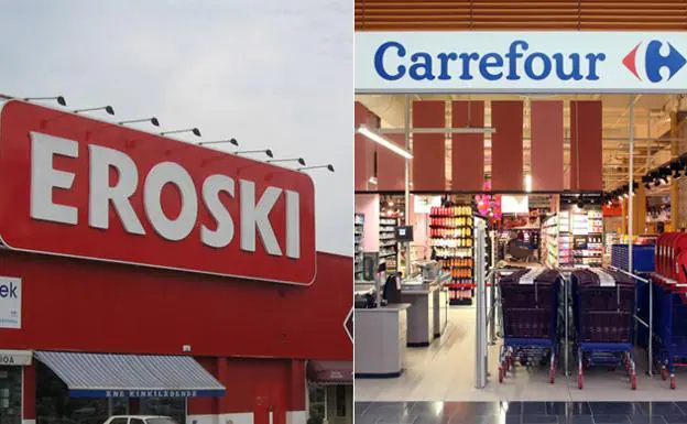 Los cambios de horario en Carrefour, Eroski y DÍA que sorprenden a sus clientes