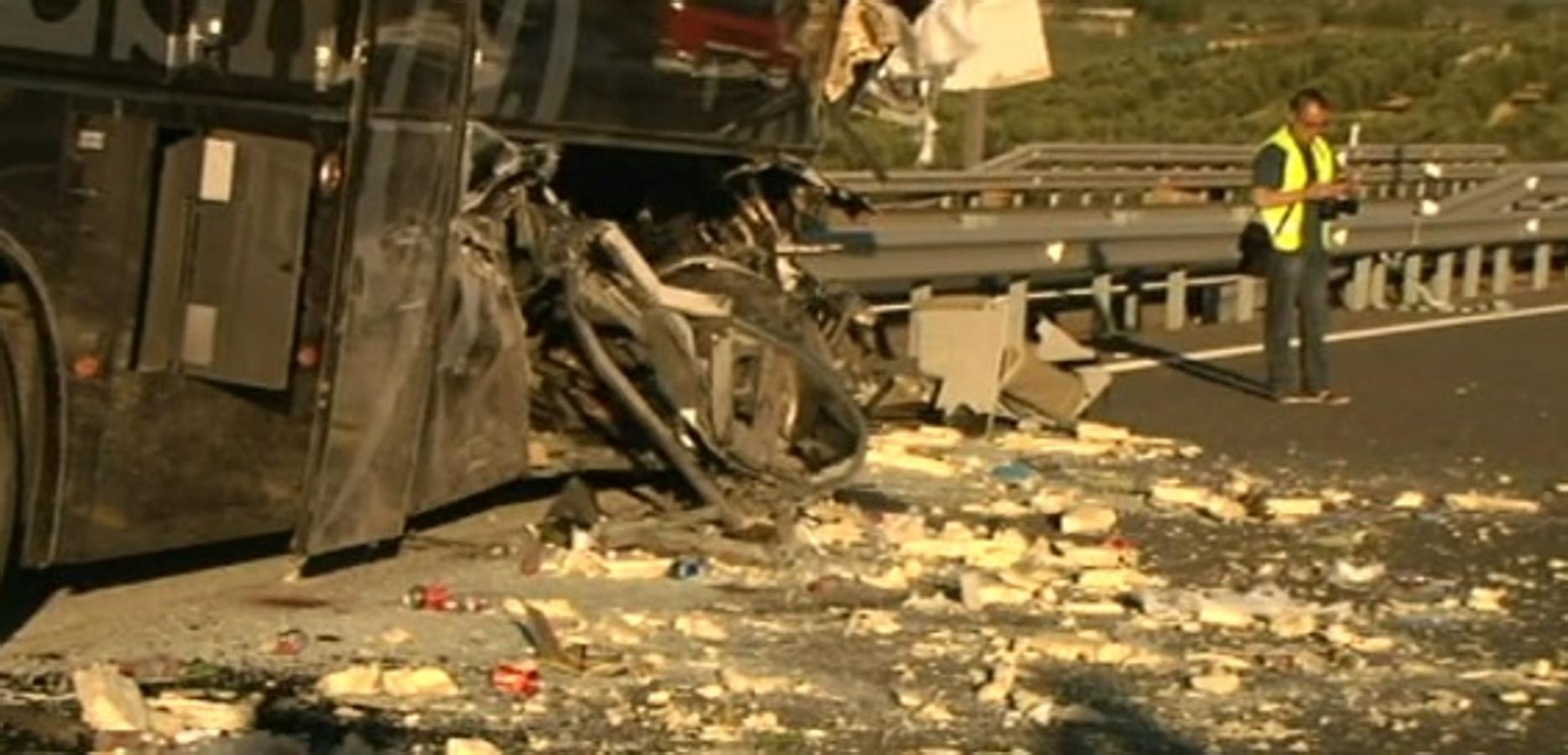 El accidente ha tenido lugar en la A-44 a la altura de Bailén
