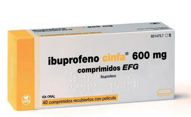 ¿Cuáles son las acciones principales del ibuprofeno?