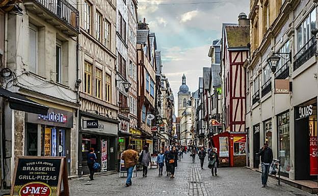 Rouen, la artística e histórica capital de Normandía