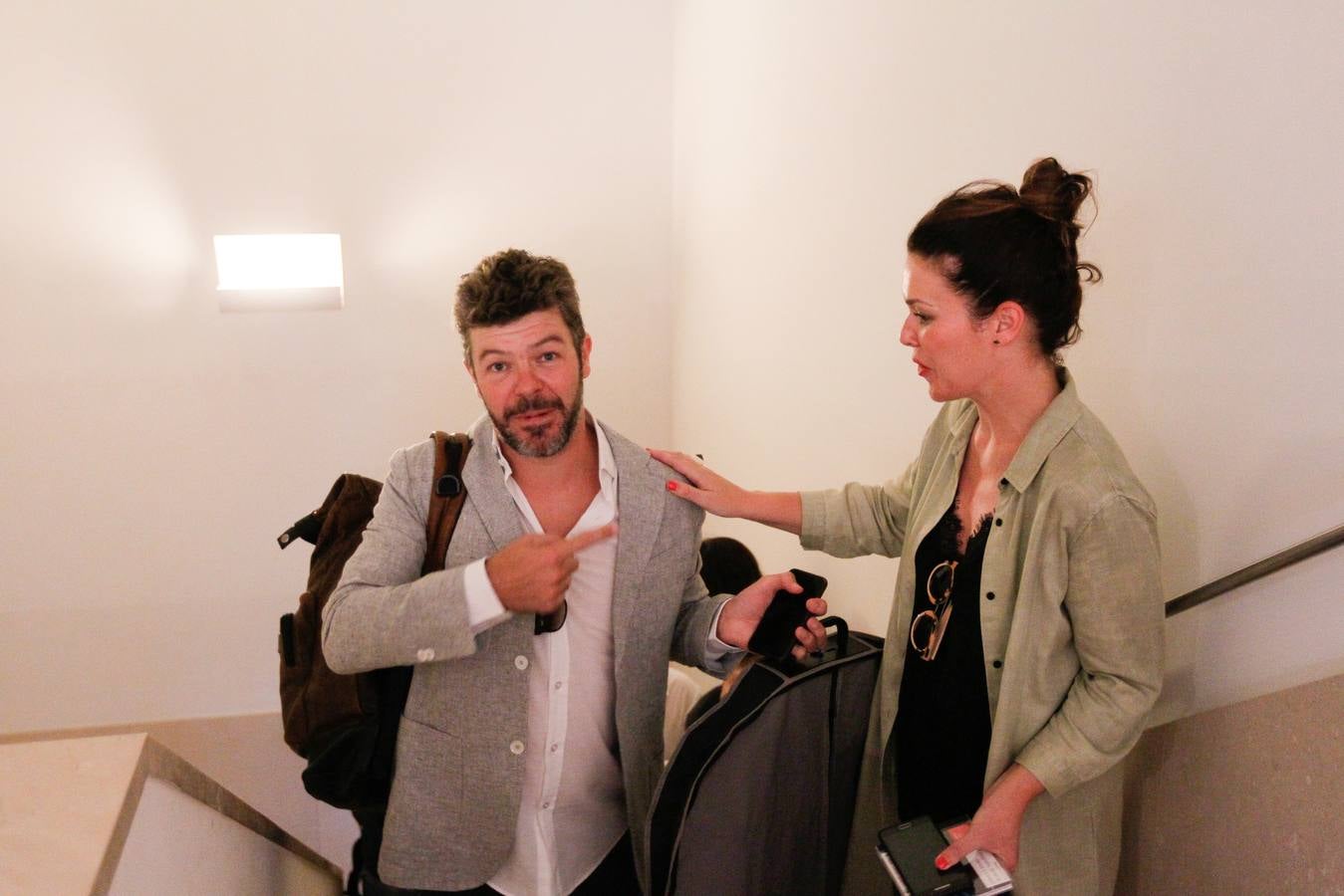 Pablo Heras Casado y su hermana Miriam.