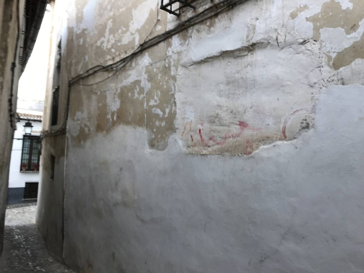 Otra de las incorporaciones a este listado de ruinas de Granada: el número 1 de la calle Babole.