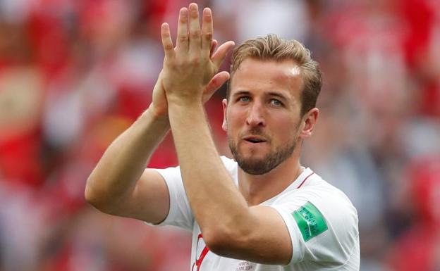 Harry Kane, durante el Inglaterra-Panamá.