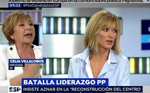 Susanna Griso pierde la paciencia con Celia Villalobos: «Si tenéis un problema os vais al psiquiatra»